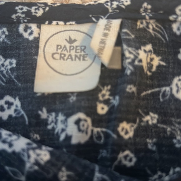 paper carne top , women’s size xs - Picture 3 of 3